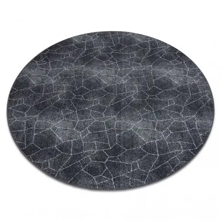Tappeto STONE cerchio Calcolo grigio