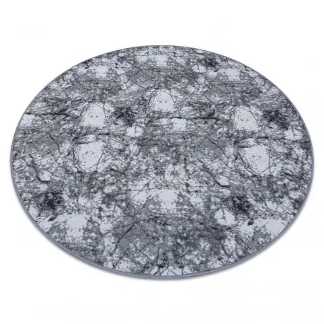 Tappeto CONCRETE Cerchio Calcestruzzo grigio