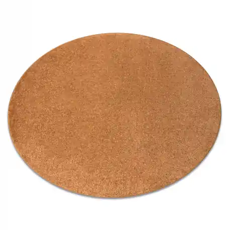 TAPPETO cerchio SANTA FE oro 80 pianura tinta unita