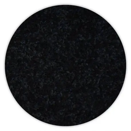 TAPPETO CERCHIO TRENDY 159 nero