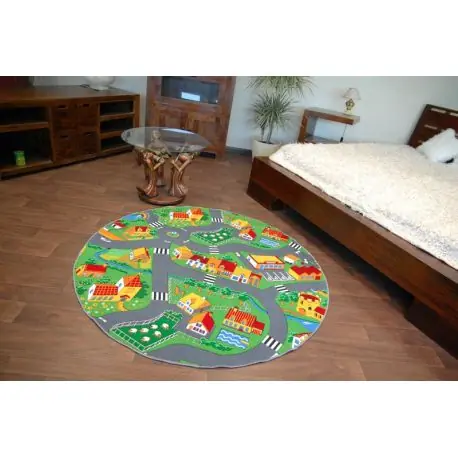 Tappeto kids CERCHIO LITTLE GOLIATH - velours