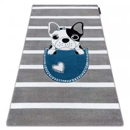 Tappeto PETIT BULLDOG CANE grigio