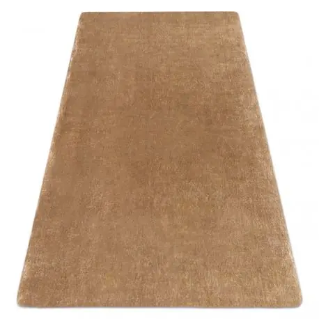Tappeto da lavaggio moderno LAPIN shaggy antisdrucciolevole avorio / maro
