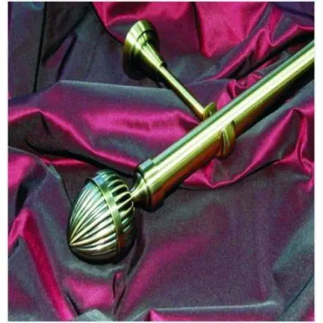 Asta per Tende singola OPERA ottone antica