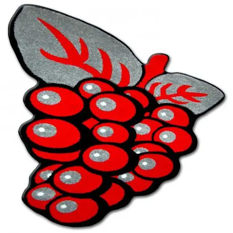 Tappeto kids HAPPY C299 UVA rosso