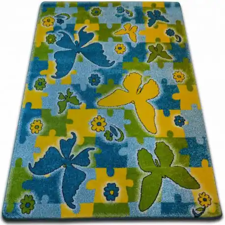 Tappeto KIDS Farfalla blu C429