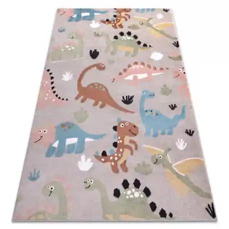 Tappeto FUN Dino per bambini Dinosauri beige - PRODOTTO DI SECONDO GRADO