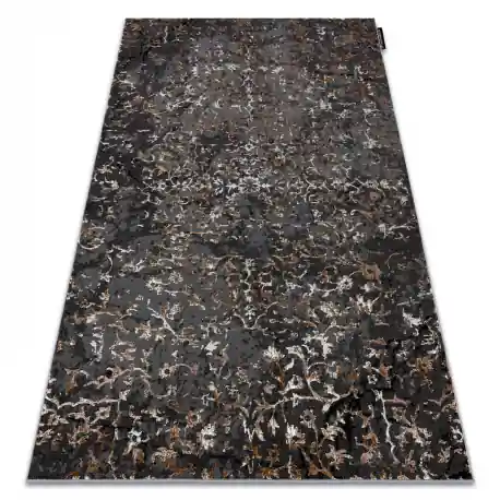 Tappeto DE LUXE moderno 2080 Ornamento vintage - Structural grigio