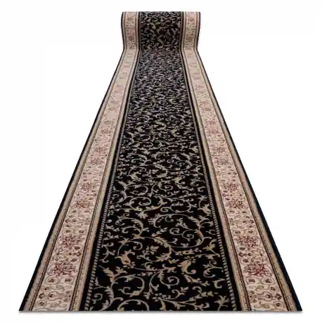 Corridore di lana NAIN Ornamento 2904 51011 beige / blu scuro