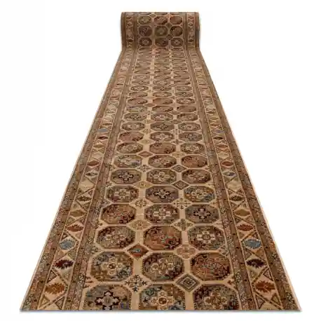 Passatoia in lana KESHAN 7874/53555 orientale beige / terracotta