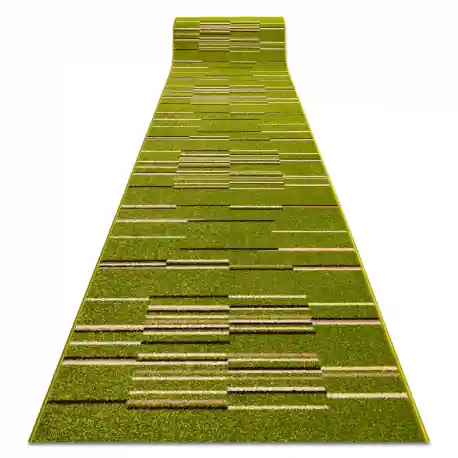 Passatoia HEAT-SET FRIESE NELI verde - limetta