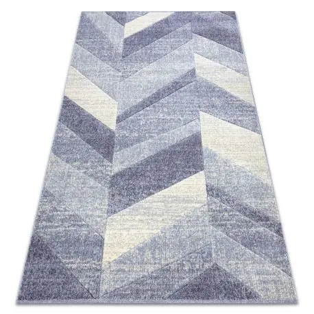 Tappeto FEEL 5673/17944 a spina di pesce beige/violet
