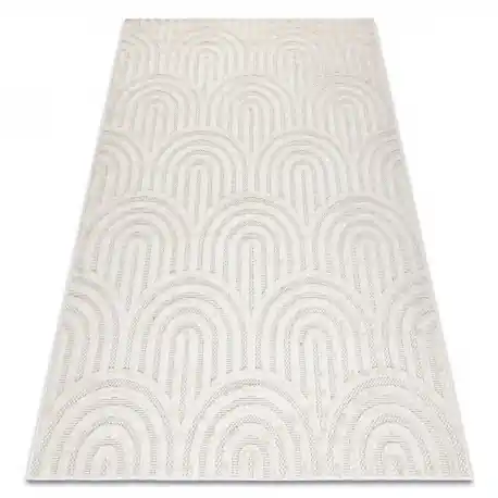 Tappeto SANTO SIZAL 0537 geometrica bianco - PRODOTTO DI SECONDO GRADO