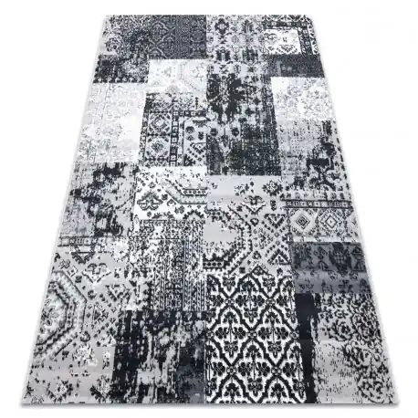 Tappeto Vintage 22216356 grigio patchwork