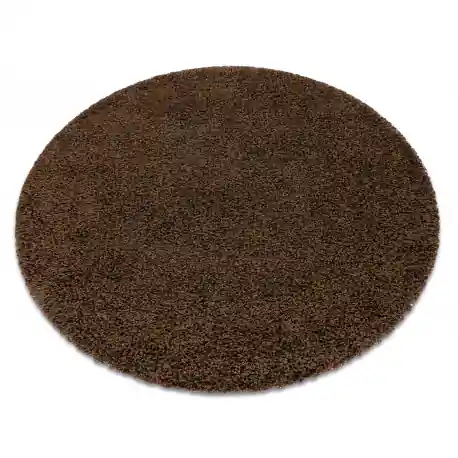 Tappeto SOFFI cerchio shaggy 5cm maro - PRODOTTO DI SECONDO GRADO