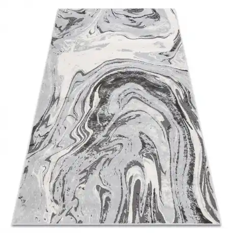 Tappeto LIRA E1686 Astratto, strutturato, moderno, glamour - grigio