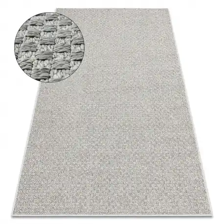 Tappeto ORIGI 3661 grigio - cordoncino in SISAL a tessitura piatta