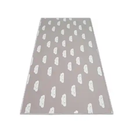 Antiscivolo moquette tappeto per bambini CLOUDS rosa