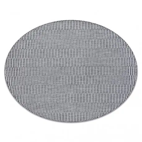 Tappeto DI SPAGO SIZAL LOFT 21198 BOHO Cerchio avorio/argento/grigio