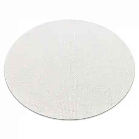 Tappeto TIMO 6272 cerchio SIZAL all'aperto bianco