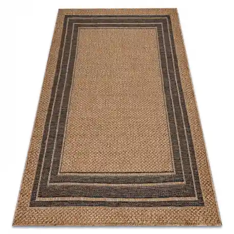 Tappeto SAMPLE BONJOUR Clite 006 Inquadrata marrone / grigio