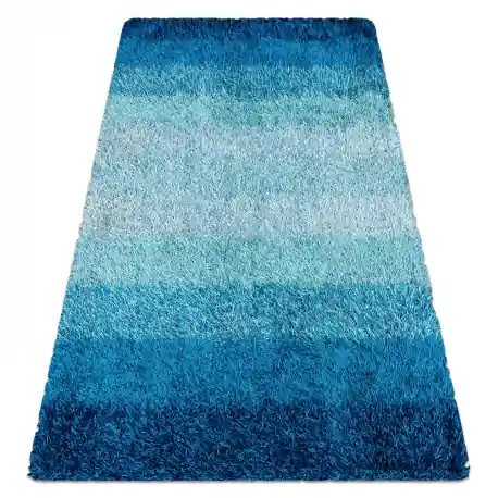Tappeto Strisce TOPSY, blu - PRODOTTO DI SECONDO GRADO