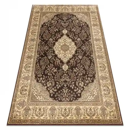 Tappeto CRYSTAL Telaio ornamento brown 05x marrone