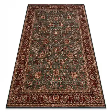 Tappeto di lana KASHQAI 4362 400 ornamento verde / chiaretto