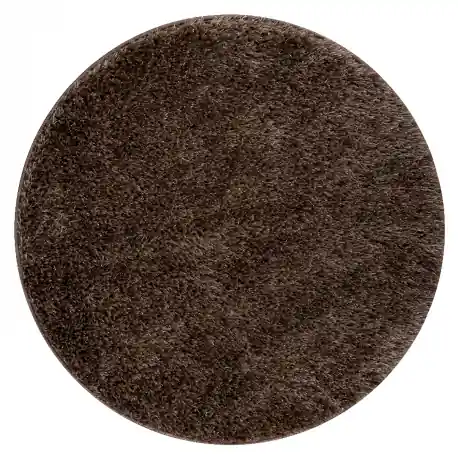 Tappeto da bagno SYNERGY cerchio, glamour, antiscivolo, morbido - lurex beige