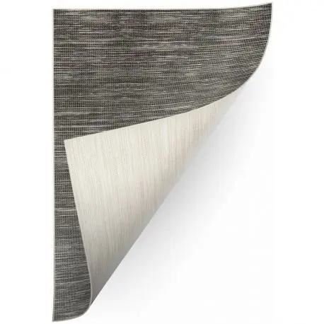 Tappeto DI SPAGO A DUE LATI SIZAL DOUBLE 29201/095 misto grafite/misto beige