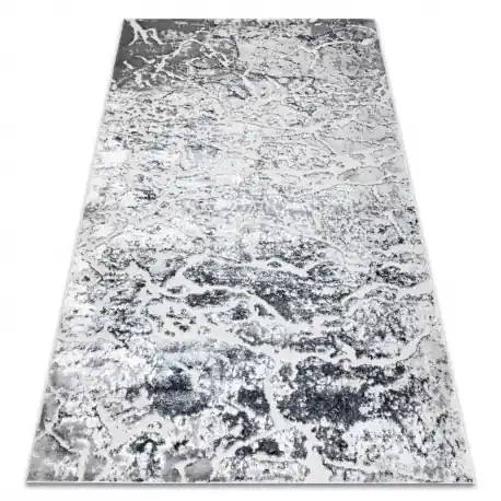 Tappeto MEFE moderno 6182 Calcestruzzo - Structural due livelli di pile grigio