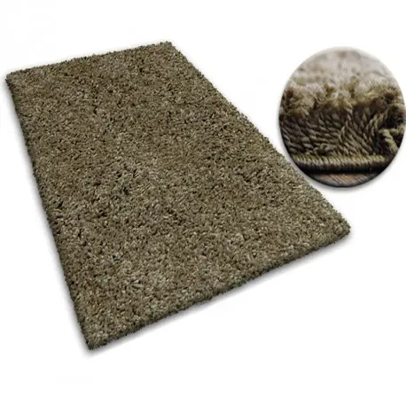 Tappeto SHAGGY GALAXY 9000 chiaromarrone