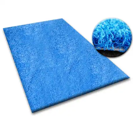 Moquette tappeto SHAGGY 5cm blu