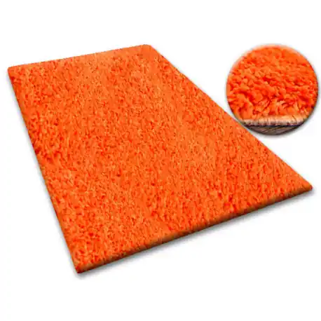 Moquette tappeto SHAGGY 5cm arancione