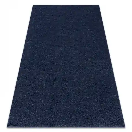 Tappeto SOFTY un colore blu scuro