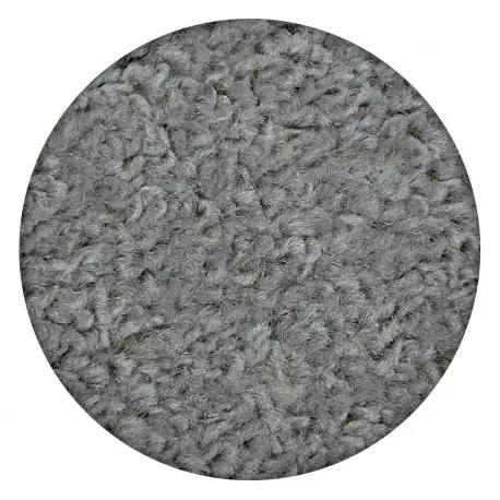 TAPPETO cerchio ETON argento