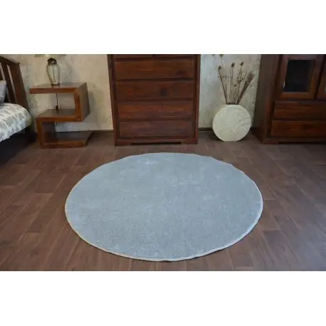TAPPETO cerchio DELIGHT grigio