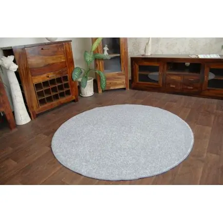TAPPETO cerchio SERENITY argento