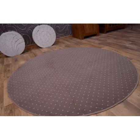 TAPPETO CERCHIO AKTUA 144 marrone
