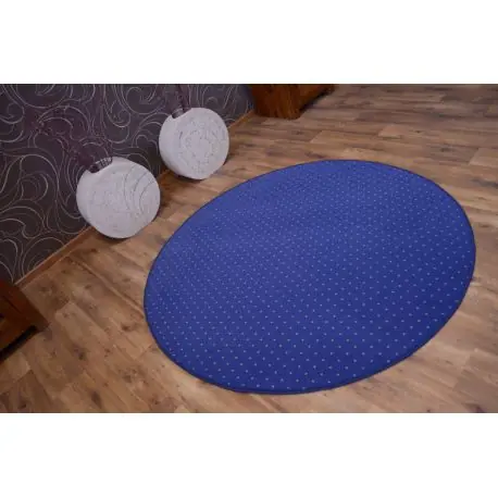 TAPPETO CERCHIO AKTUA 178 blu