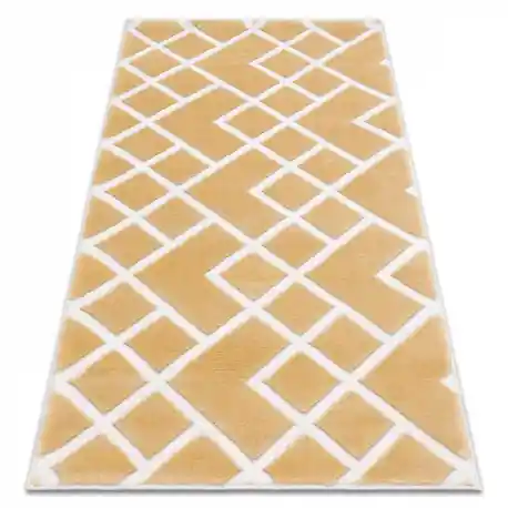 Tappeto ACRILICO VALS Geometrico 3232 spaziale 3D giallo / avorio