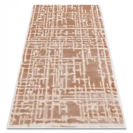 Tappeto ACRILICO VALS 3236 Astrazione rame / beige