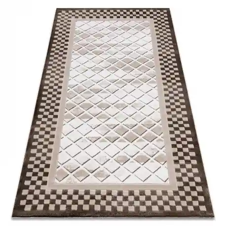 Tappeto ACRILICO VALS Geometrico, telaio 103 spaziale 3D beige / avorio