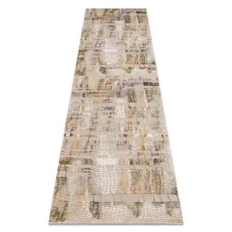 Tappeto, tappeti passatoie ACRILICO VALS 5032 corteccia di betulla beige / giallo