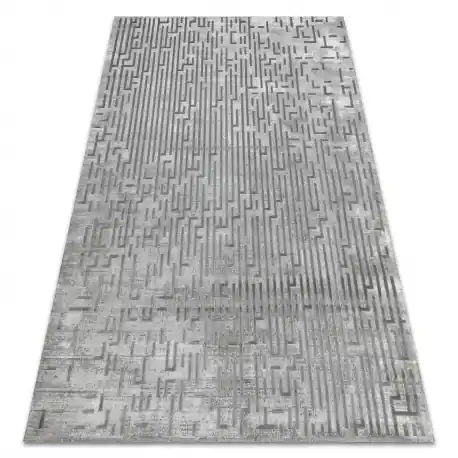 Tappeto ACRILICO VALS 3943 labirinto vintage grigio