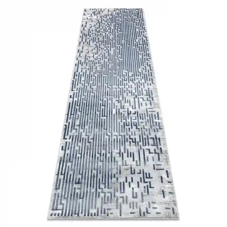 Tappeto ACRILICO VALS 3943 labirinto vintage grigio / blu