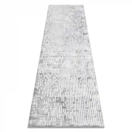 Tappeto ACRILICO VALS 3943 labirinto vintage grigio / avorio