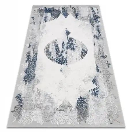 Tappeto ACRILICO VALS 5040 ornamento vintage blu / grigio