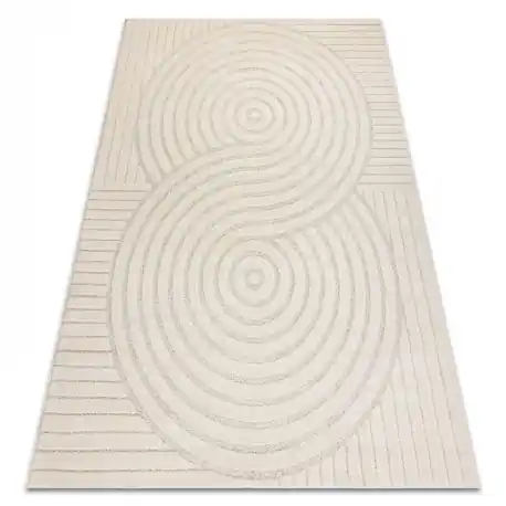 Tappeto DUNE 2507 crema – geometrico, linee, struttura