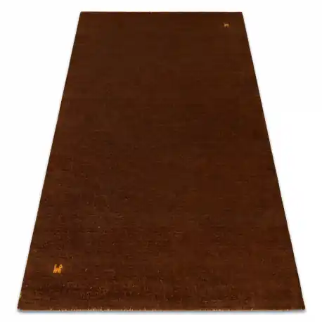Tappeto in lana GABBEH LOOM marrone - TESSUTO A MANO spesso